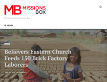 Tablet Screenshot of missionsbox.org
